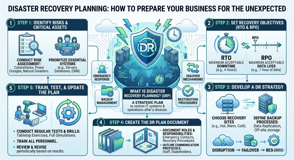 Disaster Recovery Planning How to Prepare Your Business for the Unexpected IT Solutions In KSA