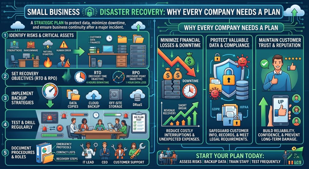 Enterprise Disaster Recovery Solutions for Large Organizations IT Solutions In KSA